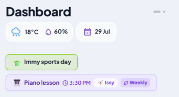Daily Dashboard